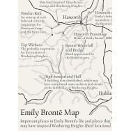 Wuthering Heights Map Emily Brontë - Literary Map